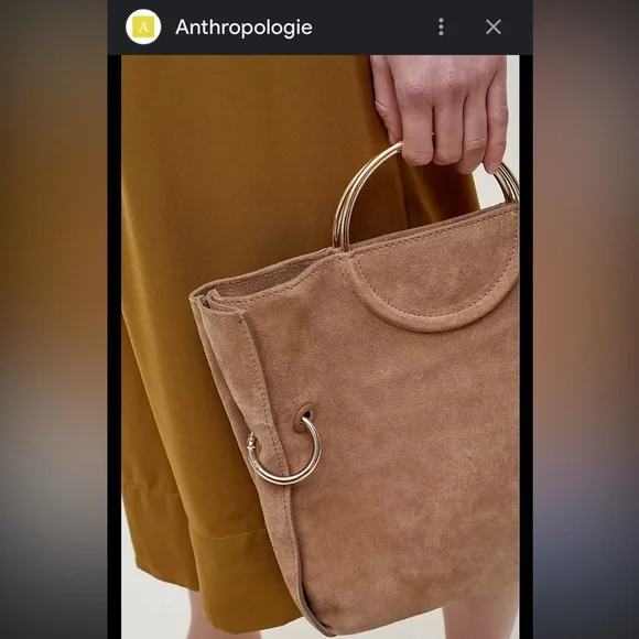 LIEBESKIND Berlin Ravenna Ring bag convertible (2) ways Anthropologie - Picture 4 of 16